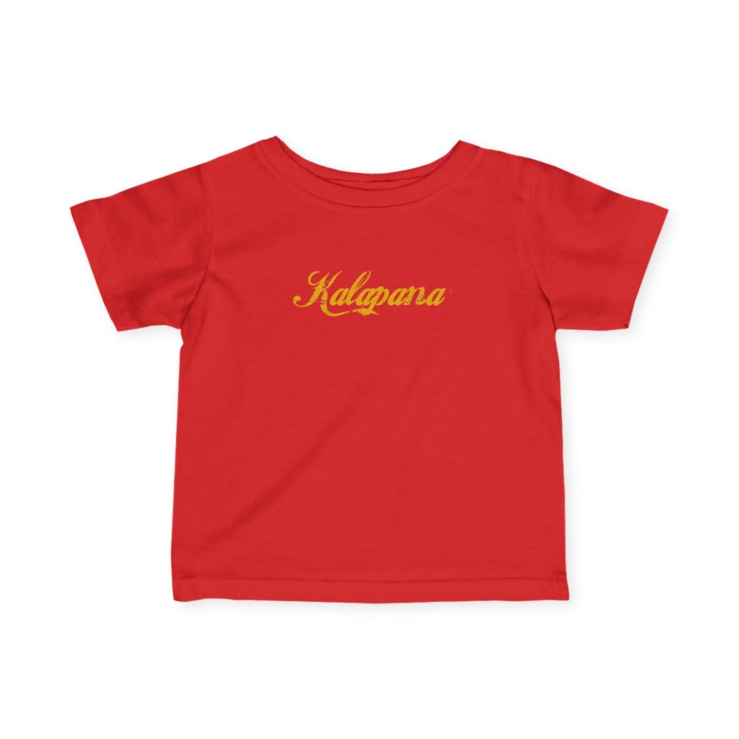 Infant Tee — 'Kalapana' Script with Gold Crown Baby Shirt Printify