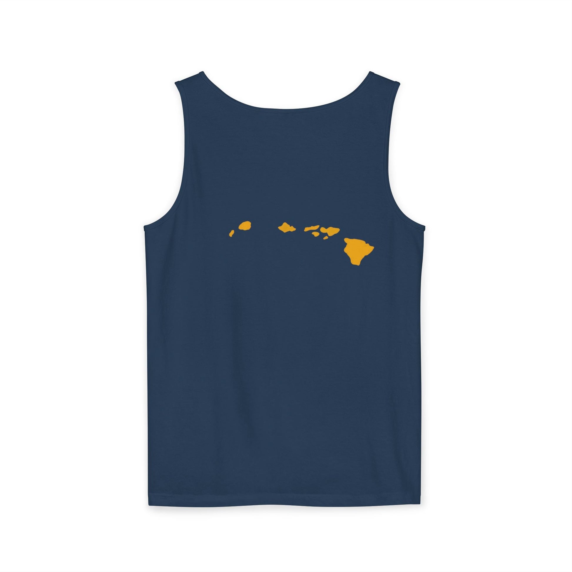 Kanaka Fyah Decorative Script Tank Top — Hawaiian Pride Graphic Tank Printify