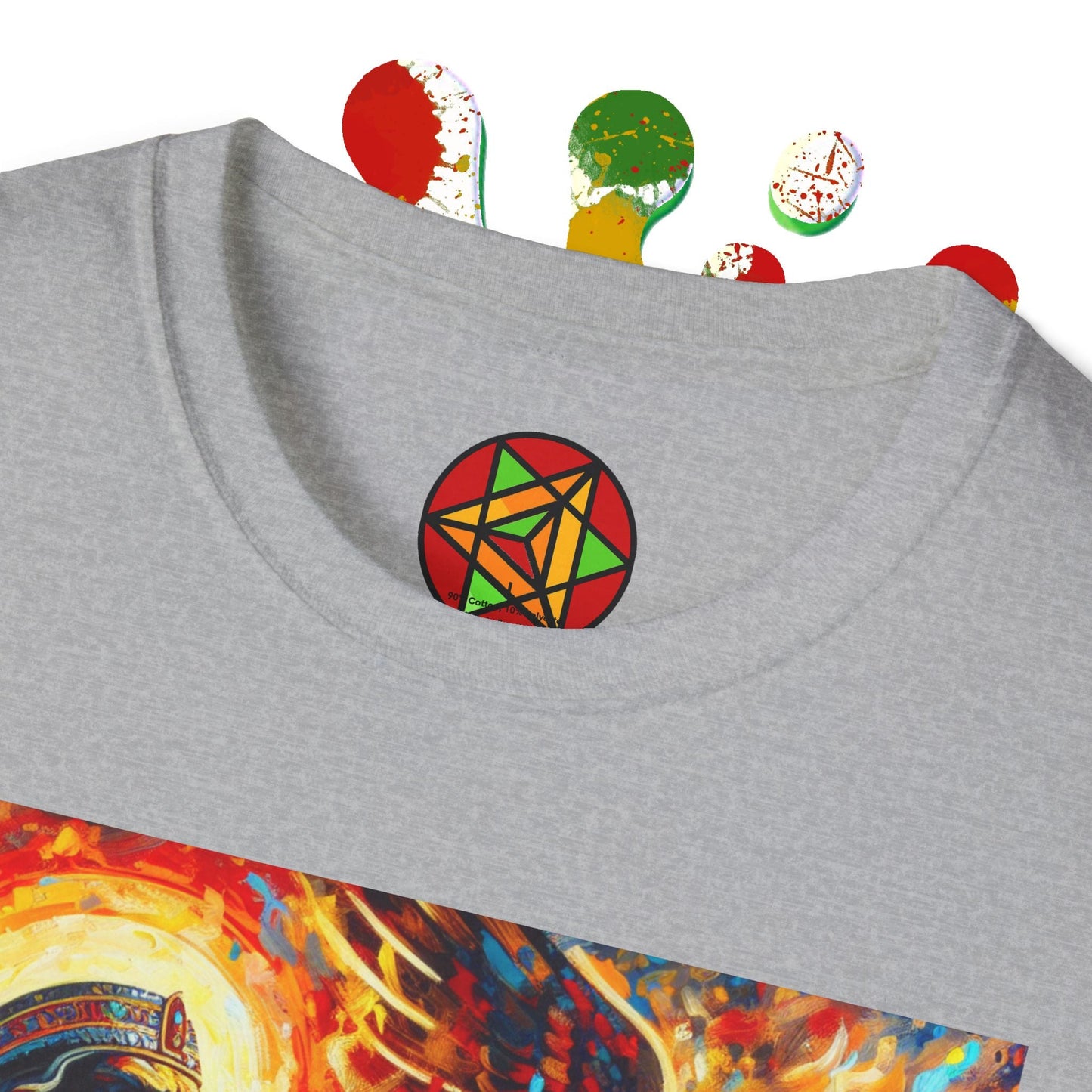 Daniel 3:26 Fiery Furnace T-Shirt — Shadrach Meshach Abednego Christian Tee Printify