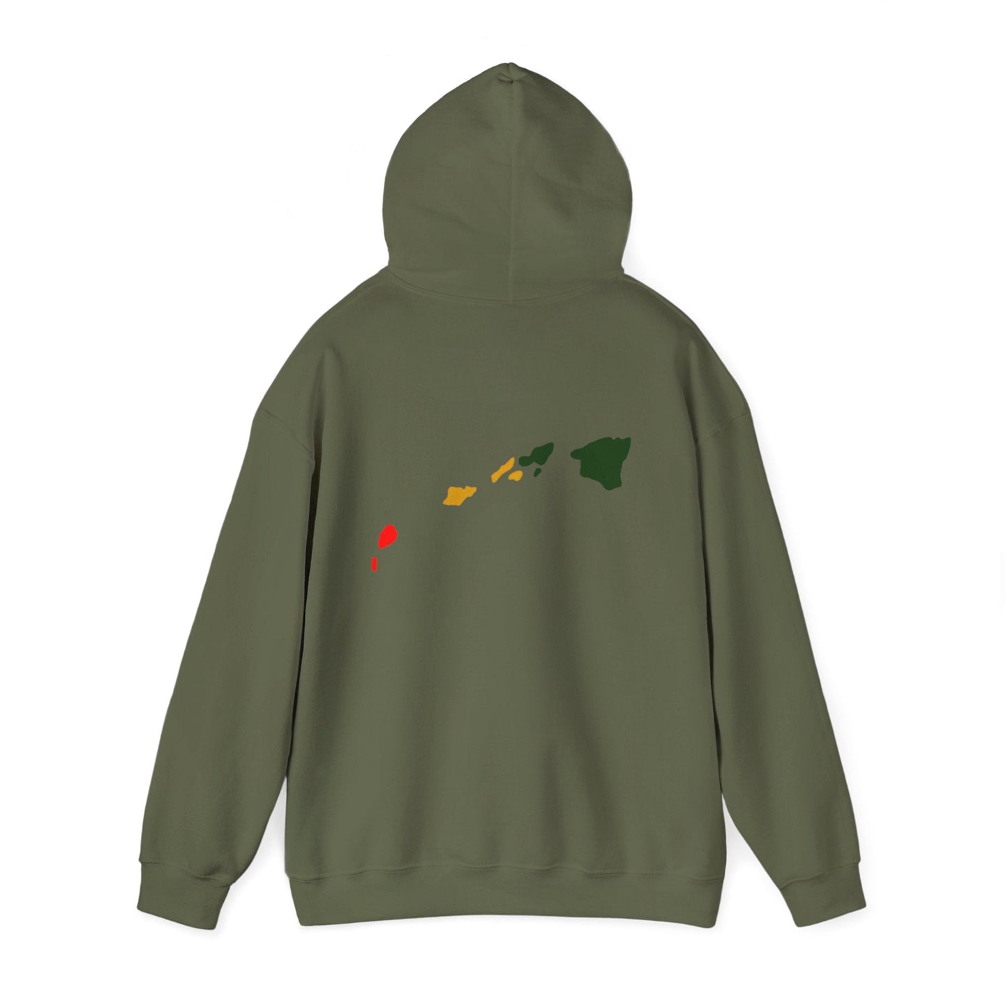 Hoodie — Jah Kingdom Come Rasta Graphic Hooded Sweatshirt Printify