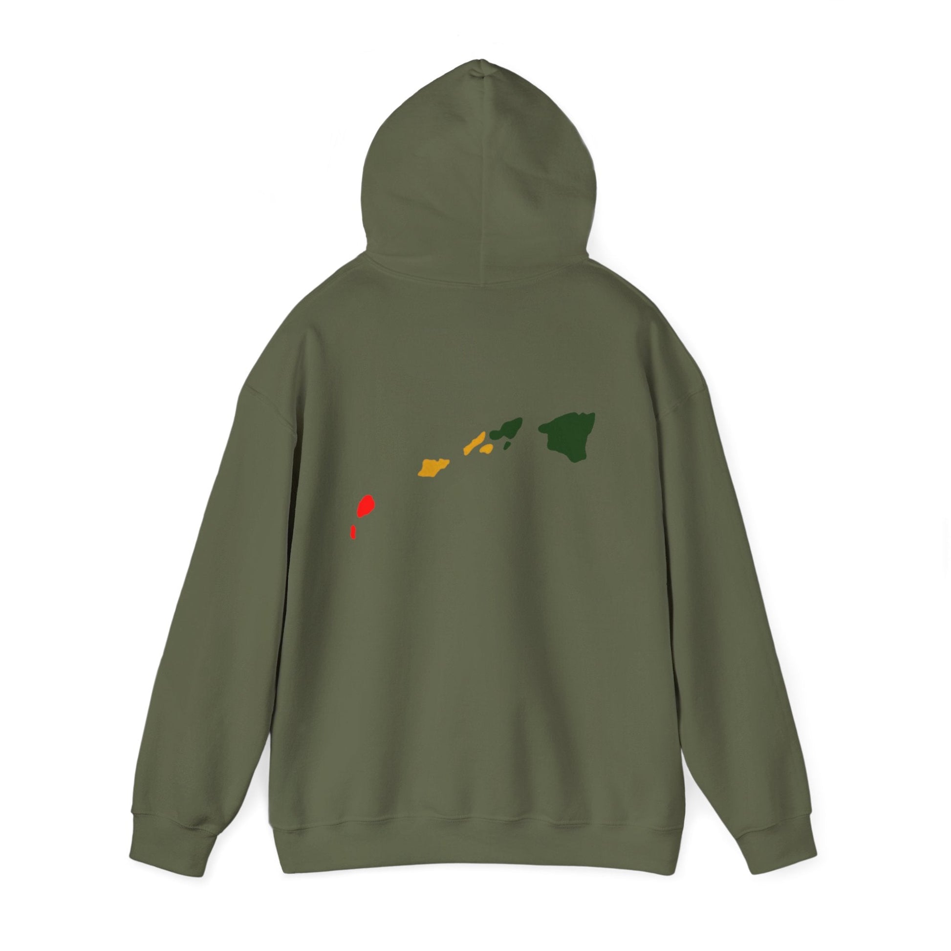 Hoodie — Jah Kingdom Come Rasta Graphic Hooded Sweatshirt Printify