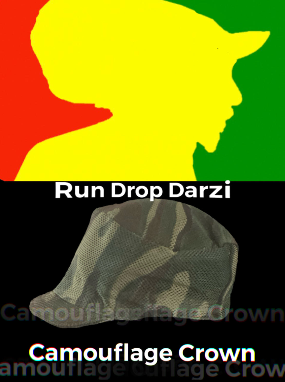 RUN DROP CAMOUFLAGE Rasta Rooster