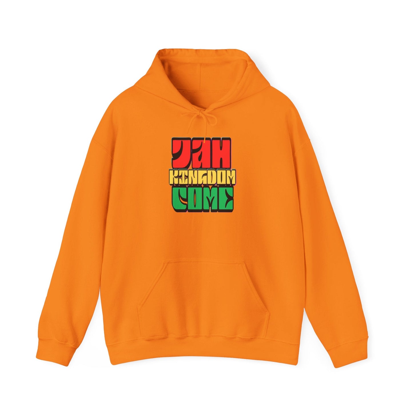 Hoodie — Jah Kingdom Come Rasta Graphic Hooded Sweatshirt Printify