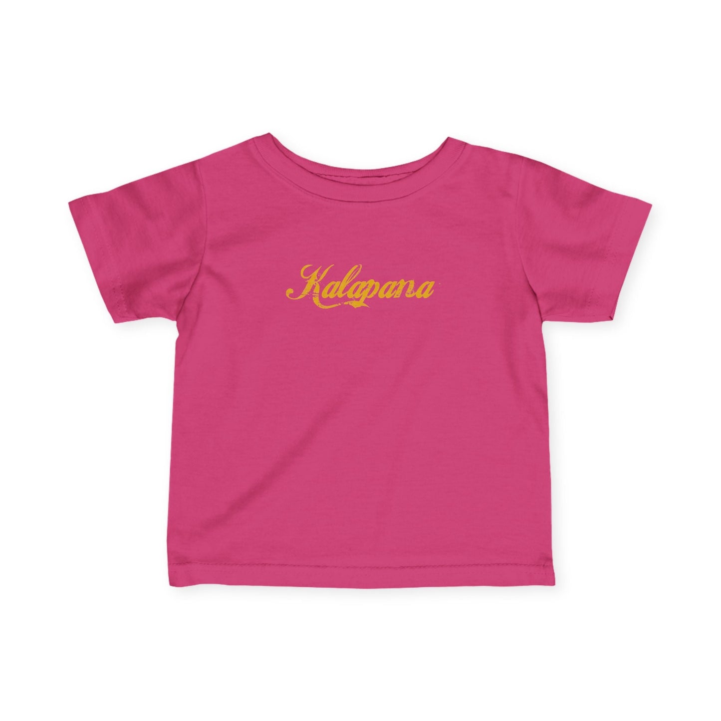 Infant Tee — 'Kalapana' Script with Gold Crown Baby Shirt Printify