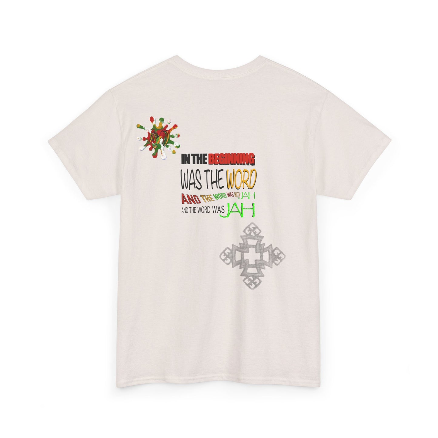 Island Scripture Tee: The Radiance of John 1:1 Printify