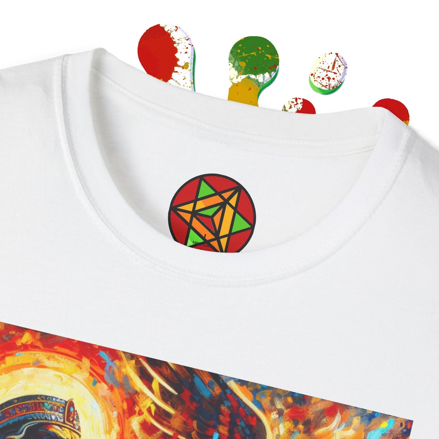 Daniel 3:26 Fiery Furnace T-Shirt — Shadrach Meshach Abednego Christian Tee Printify
