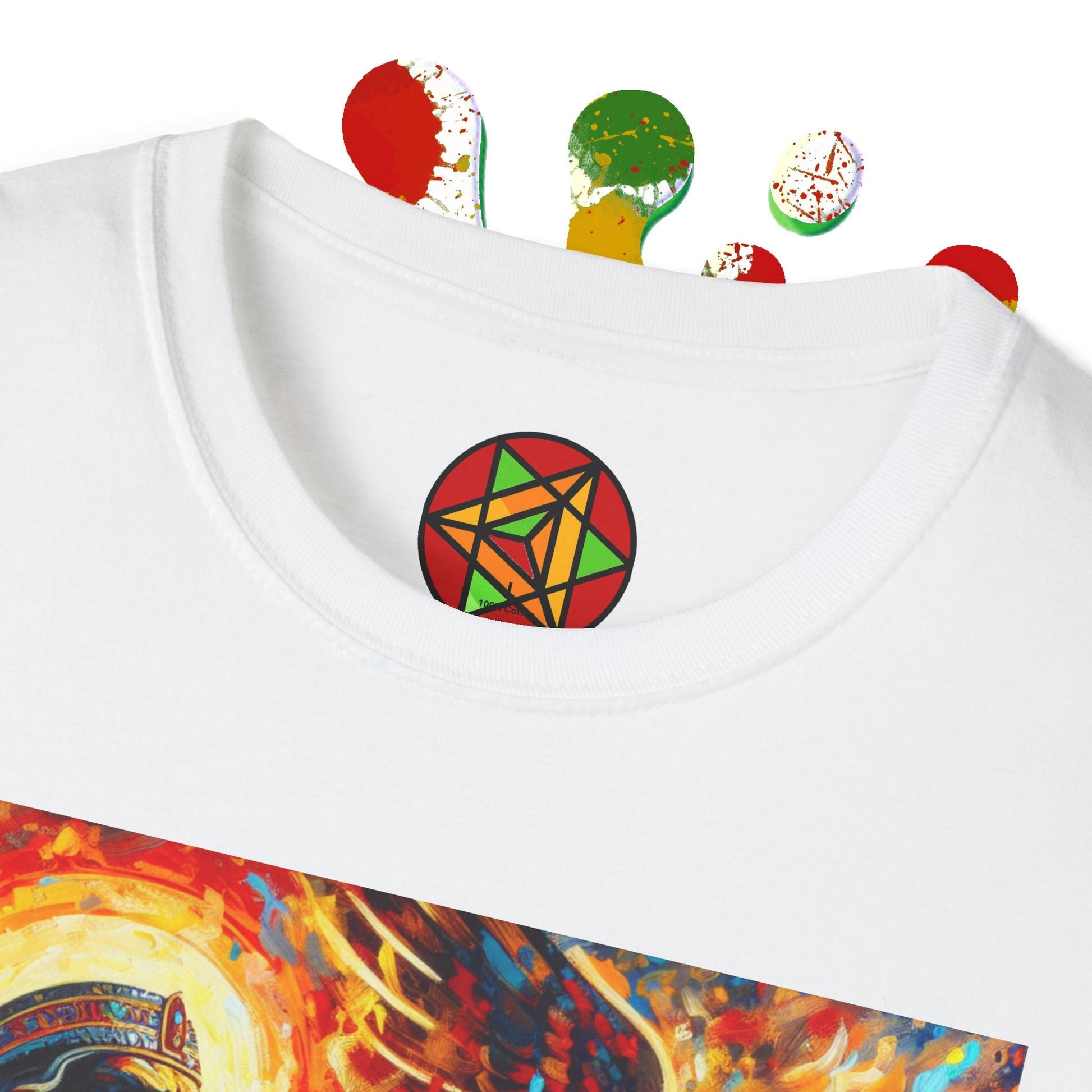 Daniel 3:26 Fiery Furnace T-Shirt — Shadrach Meshach Abednego Christian Tee Printify