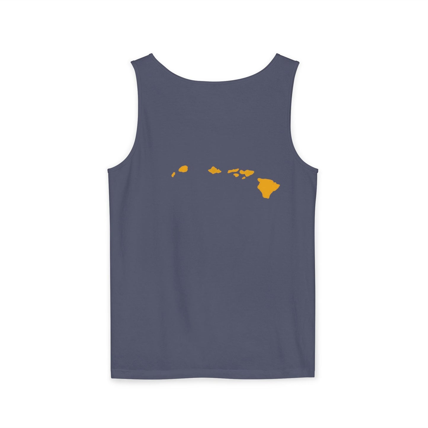 Kanaka Fyah Decorative Script Tank Top — Hawaiian Pride Graphic Tank Printify