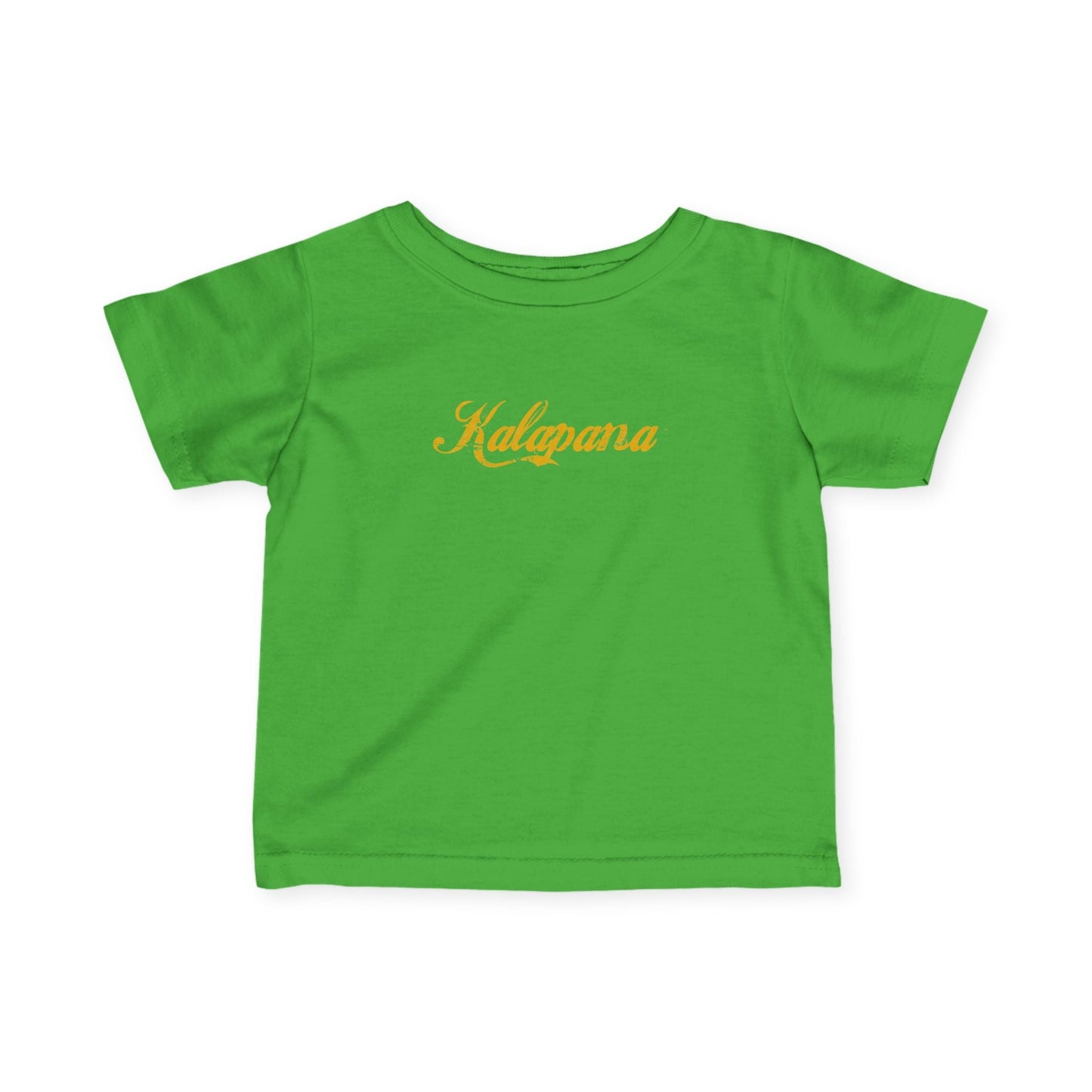 Infant Tee — 'Kalapana' Script with Gold Crown Baby Shirt Printify