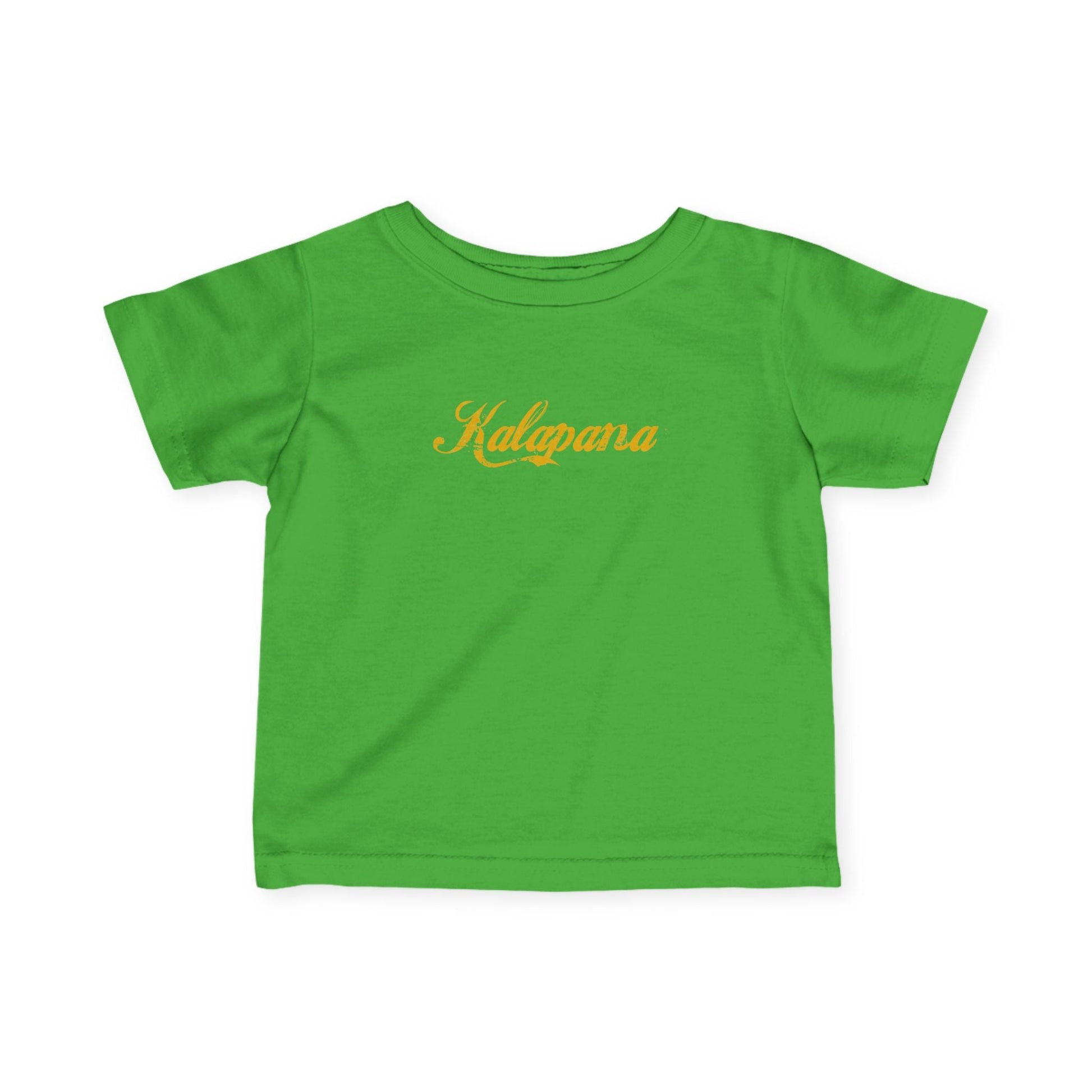 Infant Tee — 'Kalapana' Script with Gold Crown Baby Shirt Printify