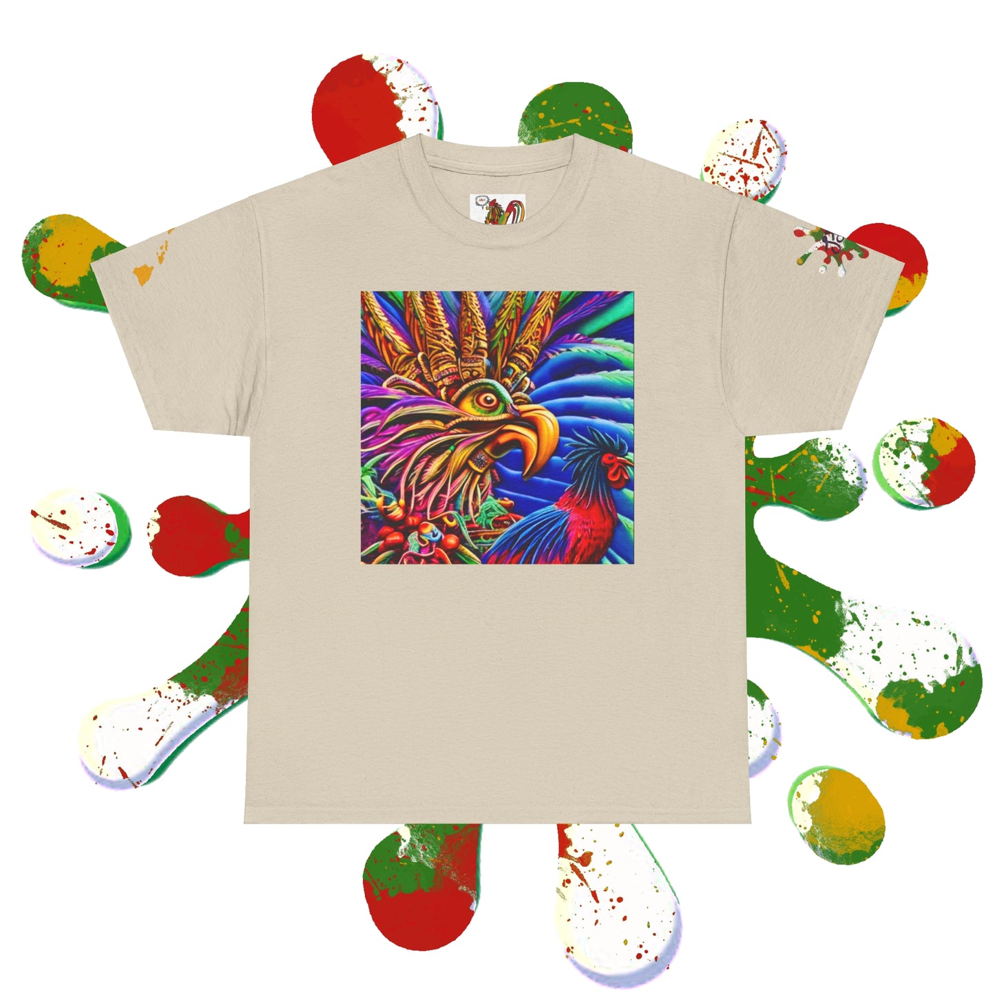 Rasta Rooster (BE THE LIGHT) Printify