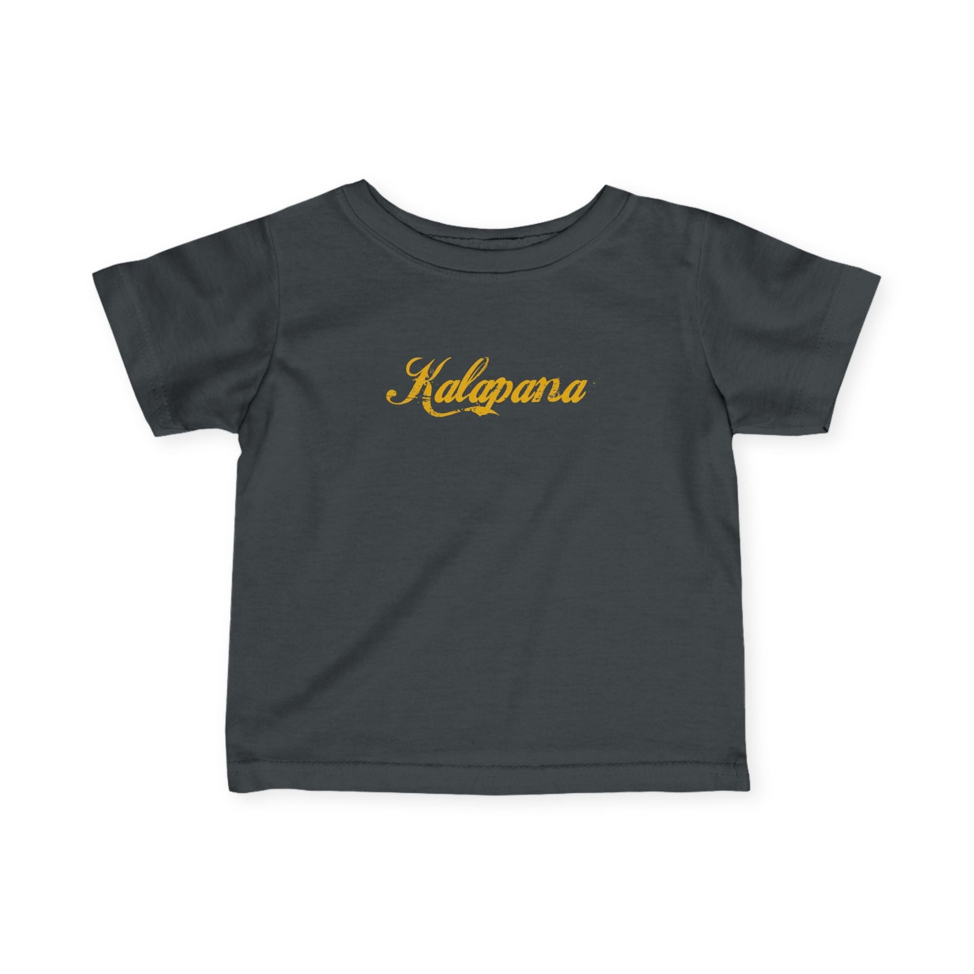Infant Tee — 'Kalapana' Script with Gold Crown Baby Shirt Printify