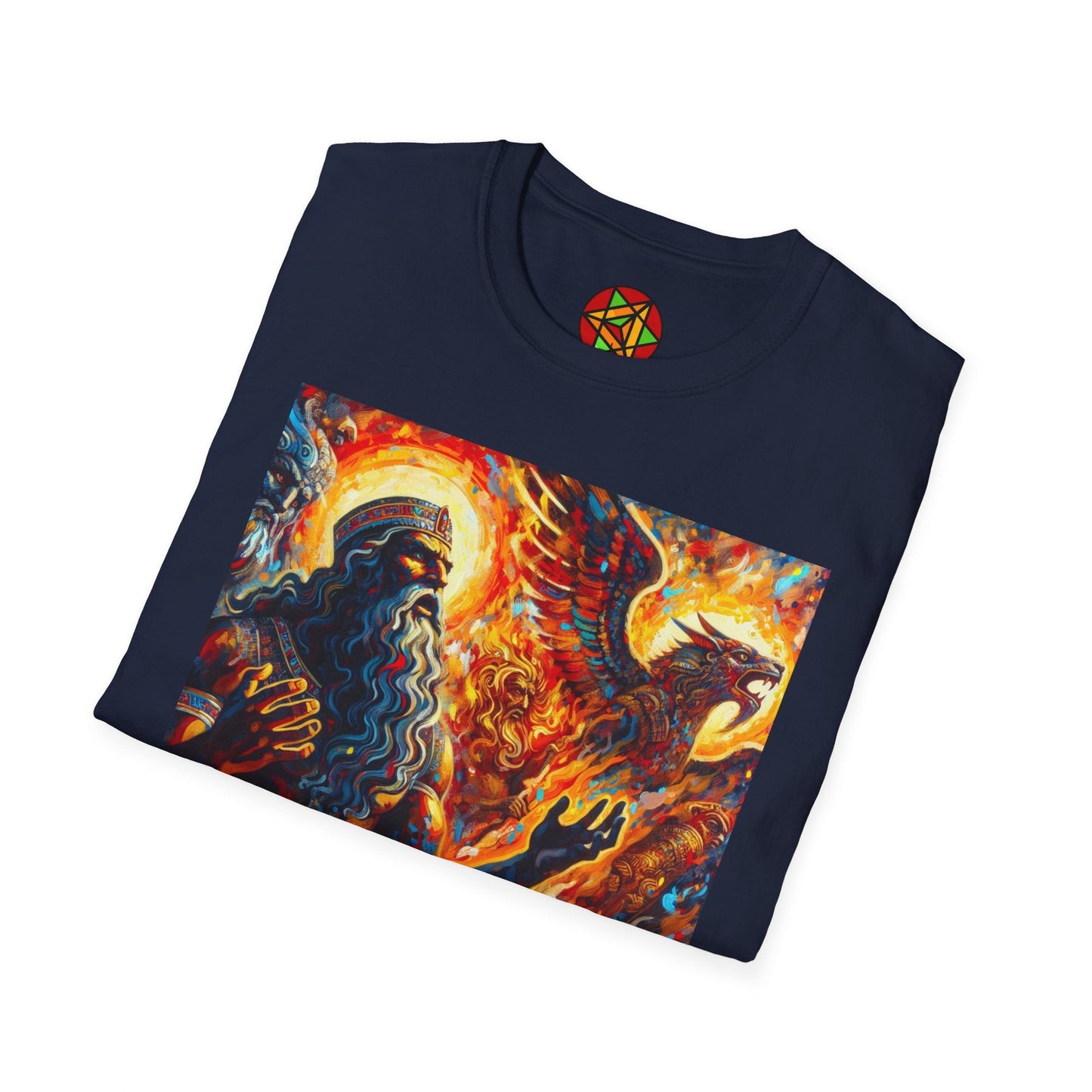 Daniel 3:26 Fiery Furnace T-Shirt — Shadrach Meshach Abednego Christian Tee Printify