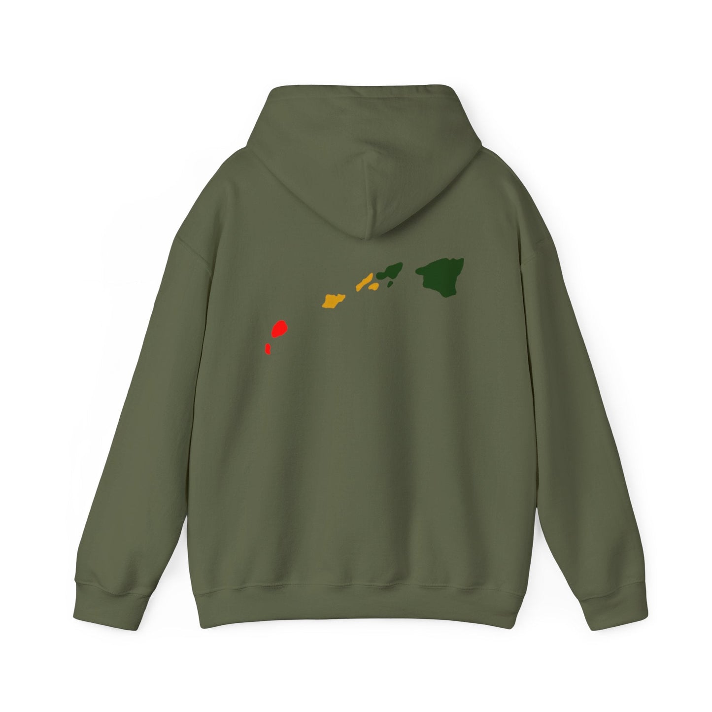 Hoodie — Jah Kingdom Come Rasta Graphic Hooded Sweatshirt Printify
