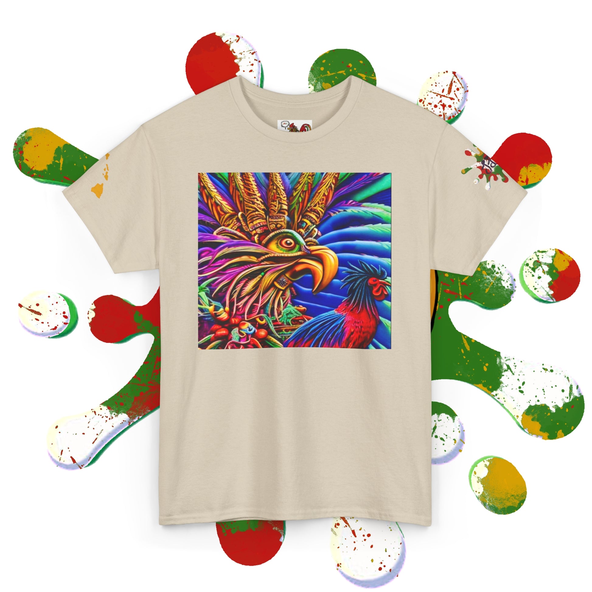 Rasta Rooster (BE THE LIGHT) Printify