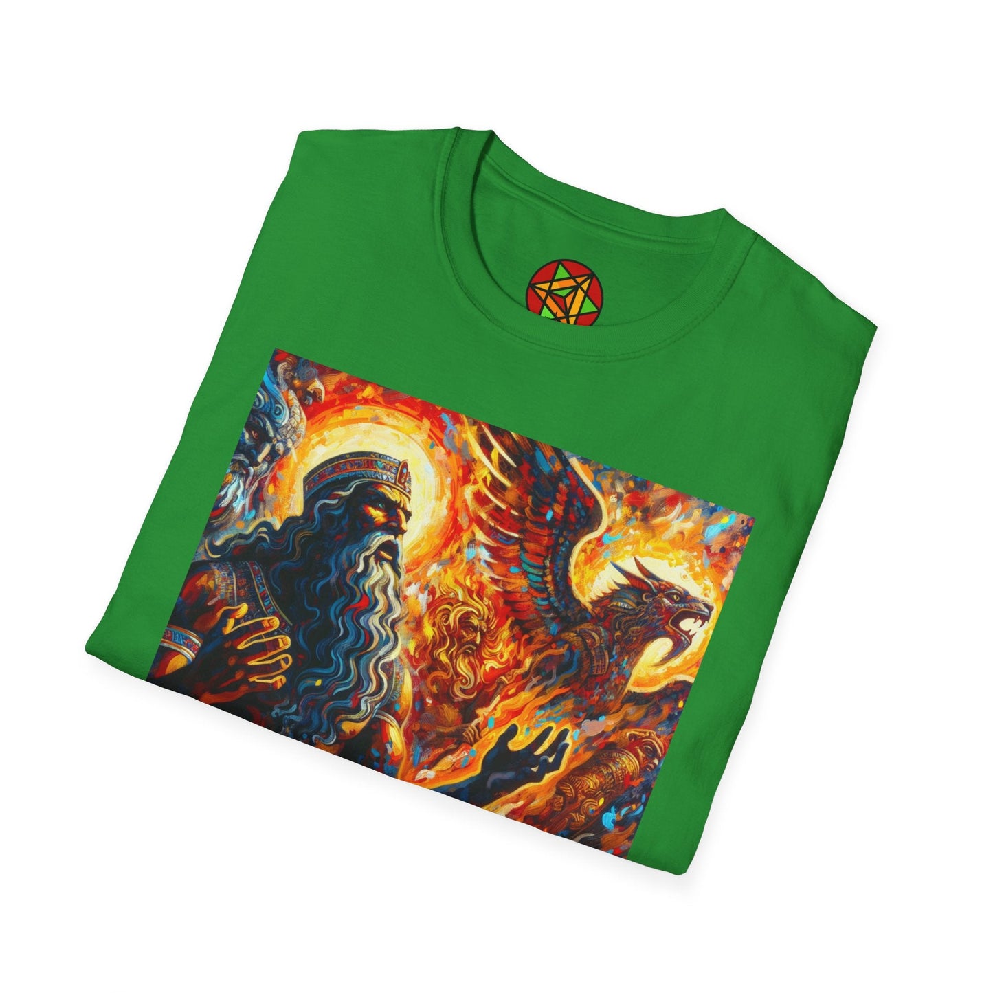 Daniel 3:26 Fiery Furnace T-Shirt — Shadrach Meshach Abednego Christian Tee Printify