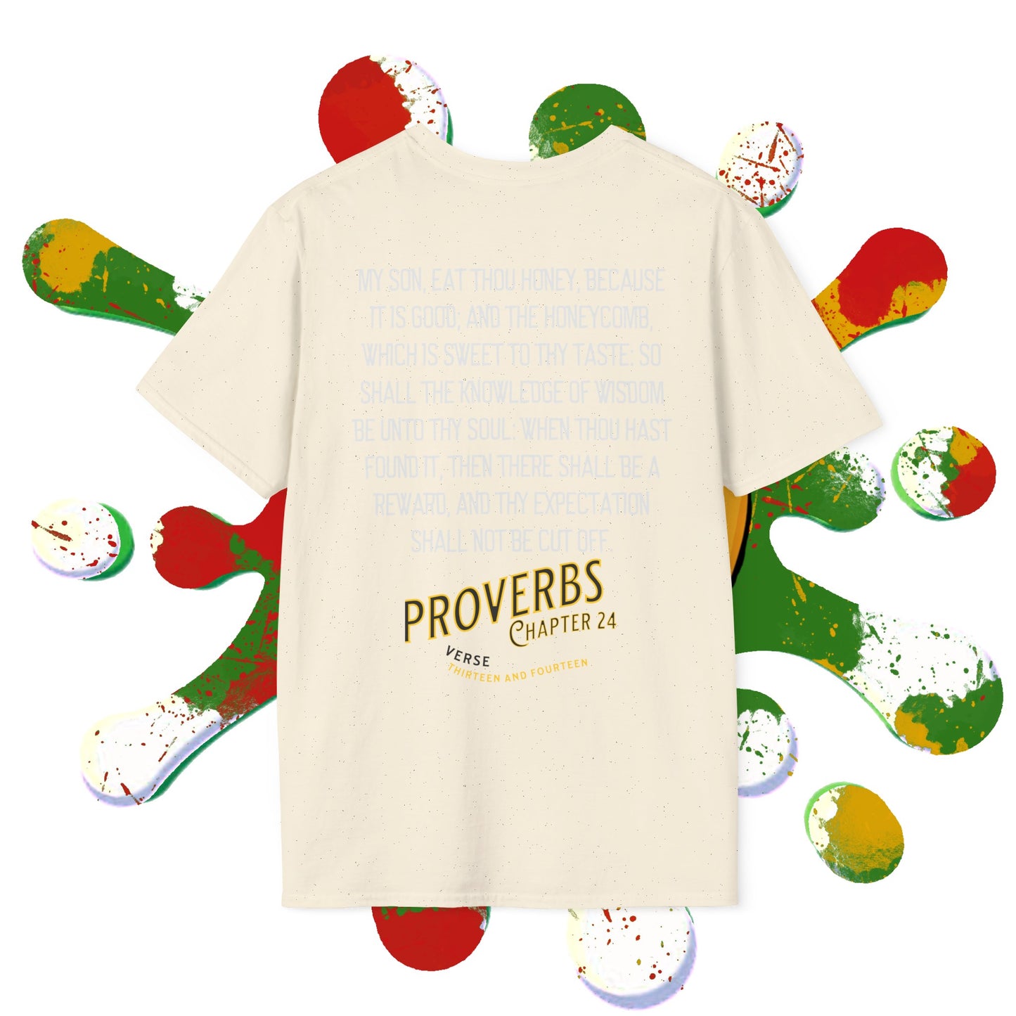 Proverbs 24:13 VINTAGE (SACRED BEE) Tee Printify