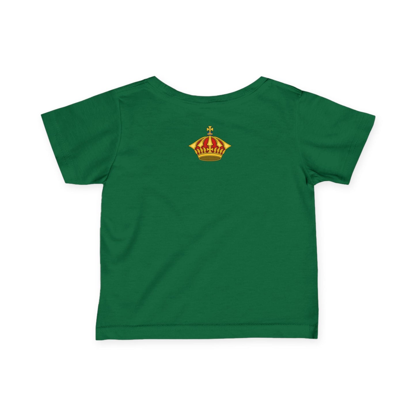 Infant Tee — 'Kalapana' Script with Gold Crown Baby Shirt Printify