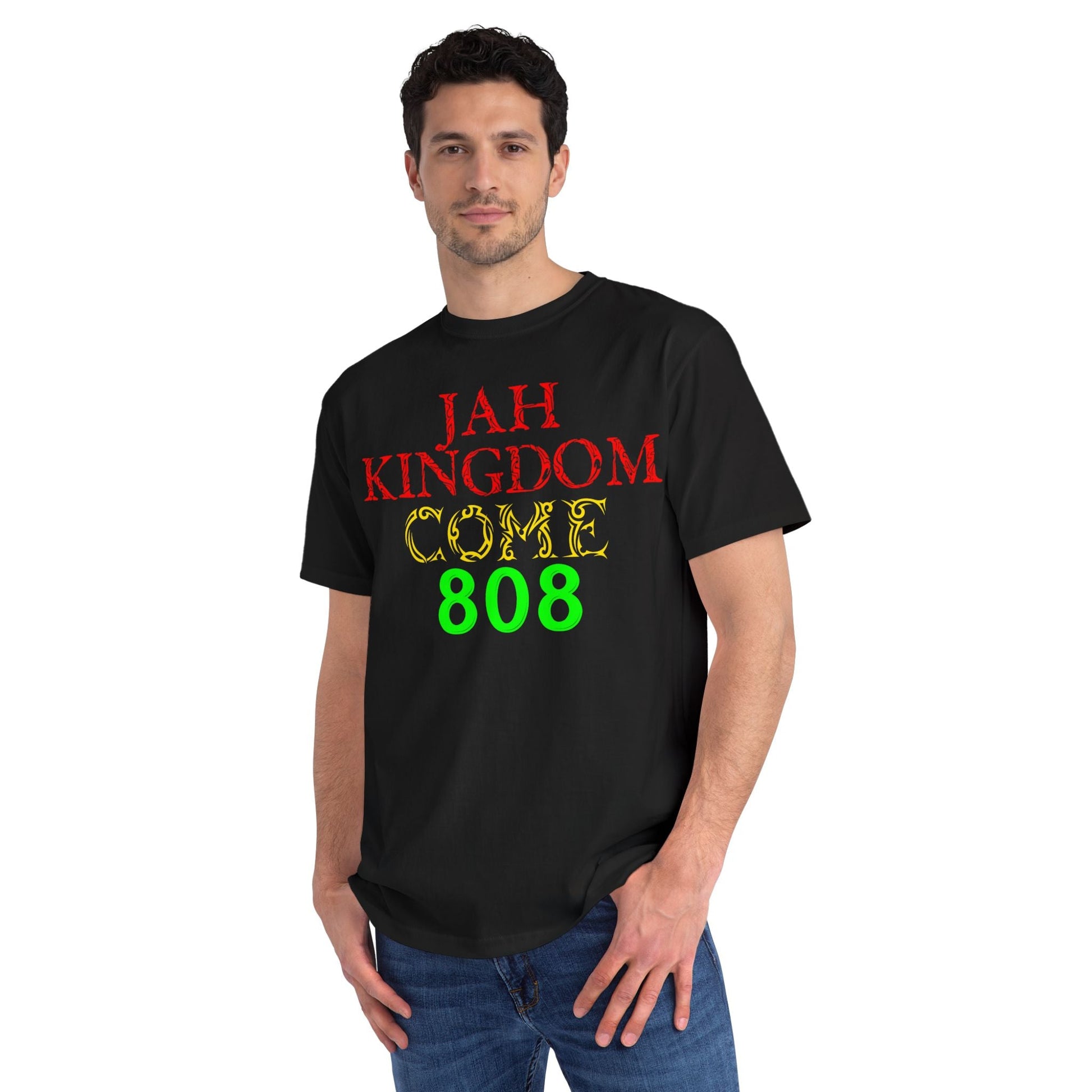 Jah Kingdom Come 808 T-Shirt — Reggae Rasta Vibe Tee Printify