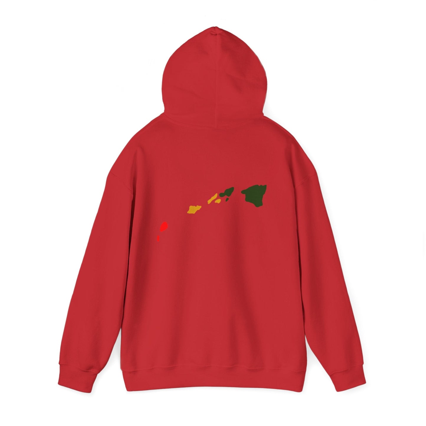Hoodie — Jah Kingdom Come Rasta Graphic Hooded Sweatshirt Printify
