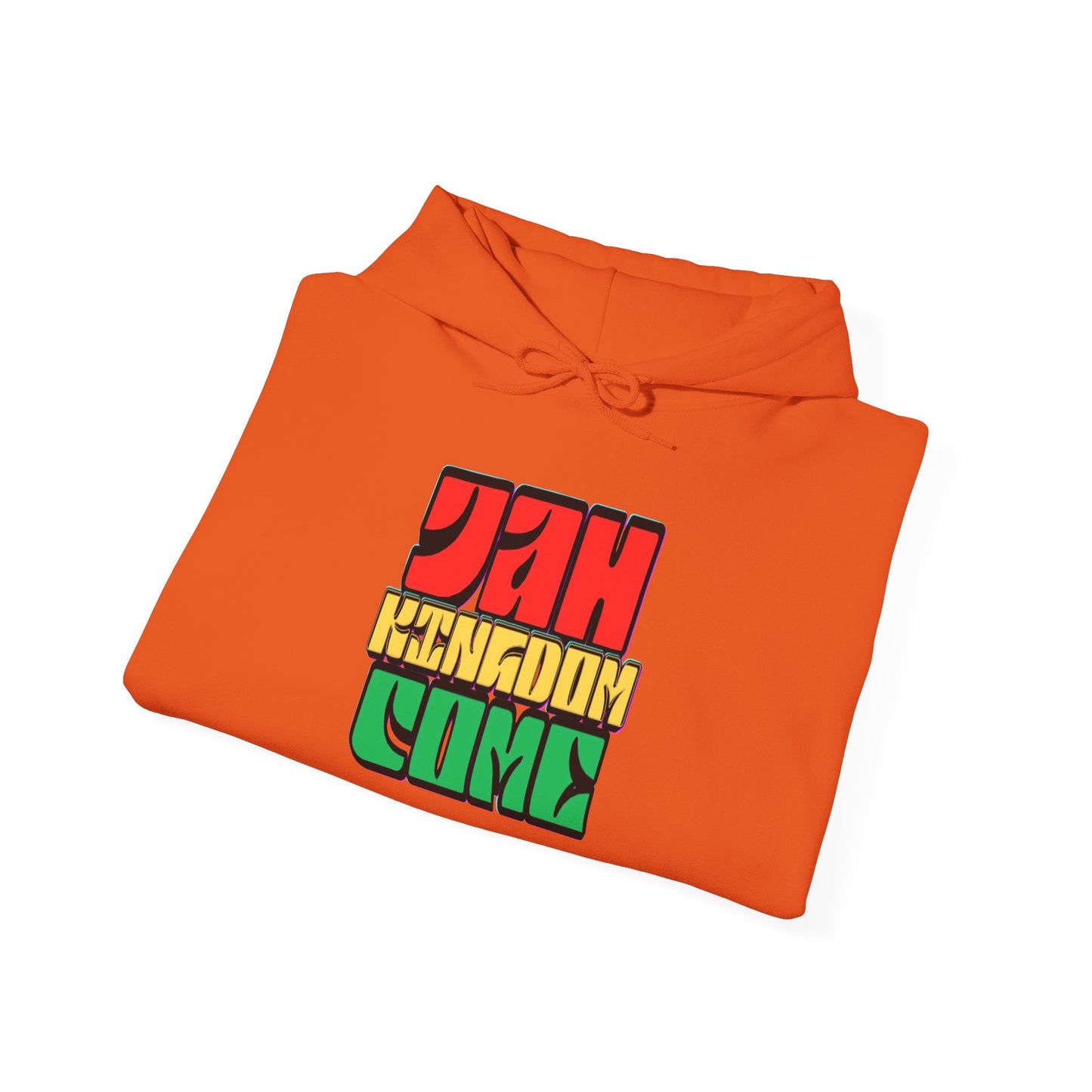 Hoodie — Jah Kingdom Come Rasta Graphic Hooded Sweatshirt Printify