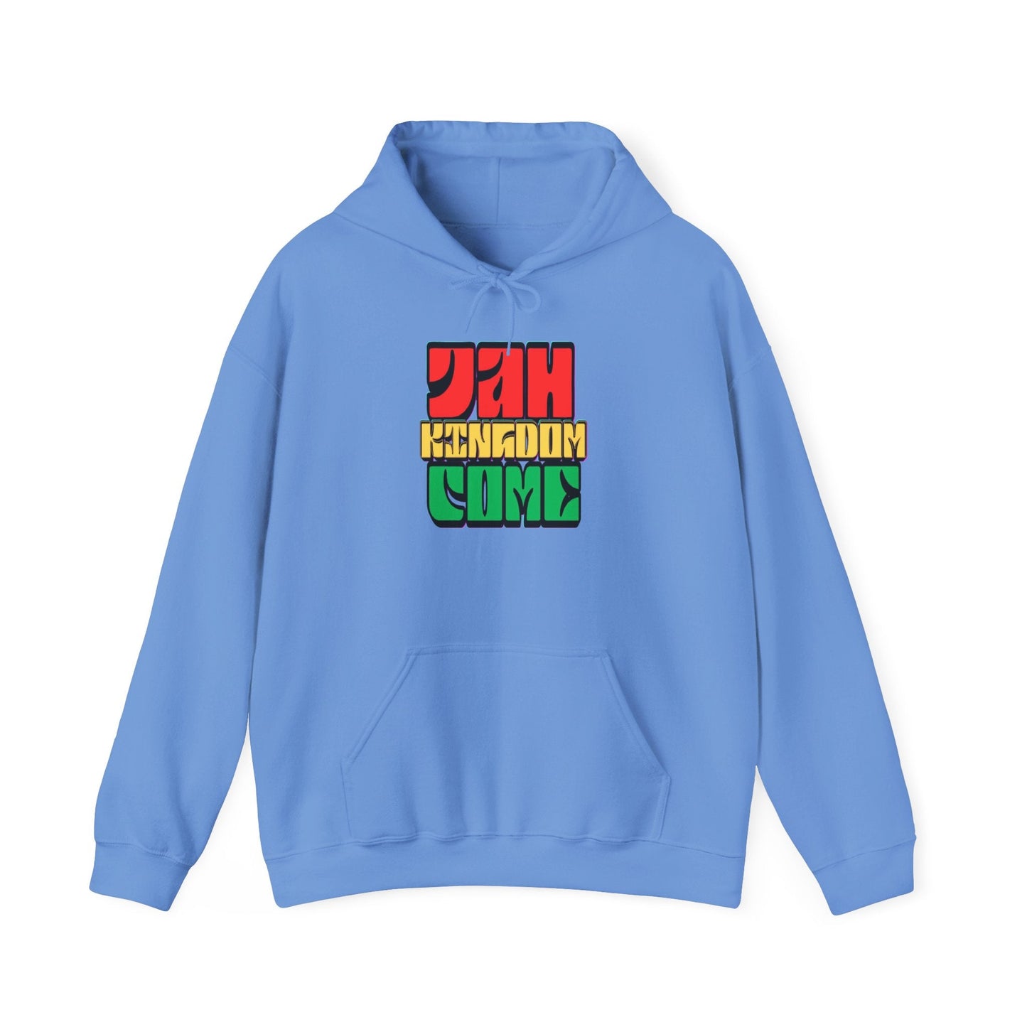 Hoodie — Jah Kingdom Come Rasta Graphic Hooded Sweatshirt Printify