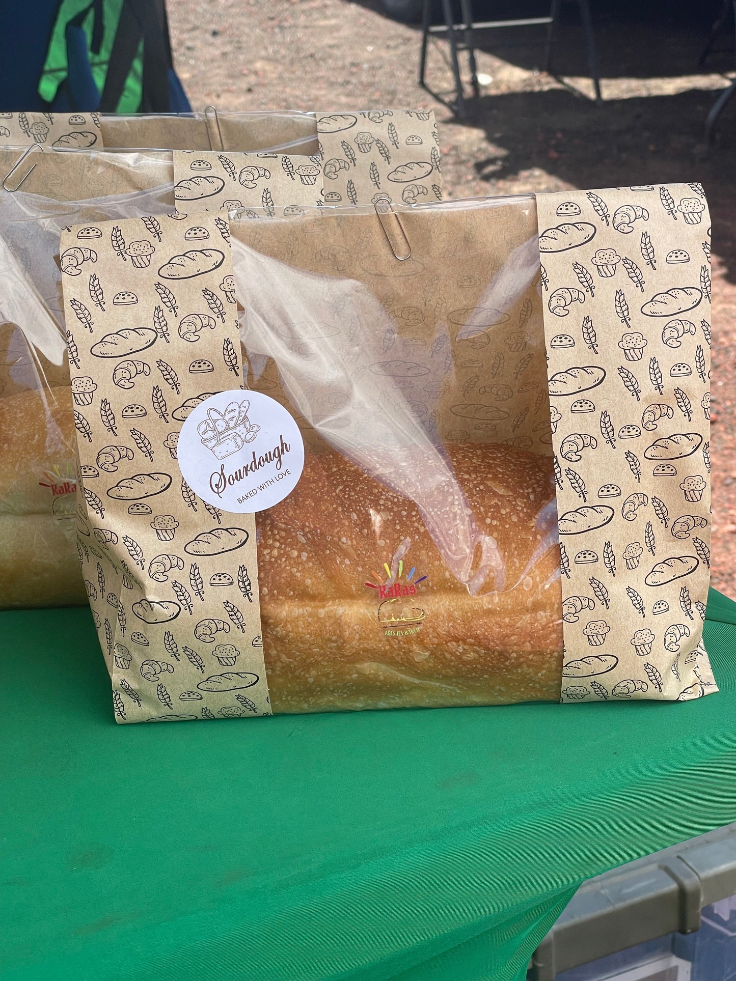 Classic Sourdough Loaf Rasta Rooster