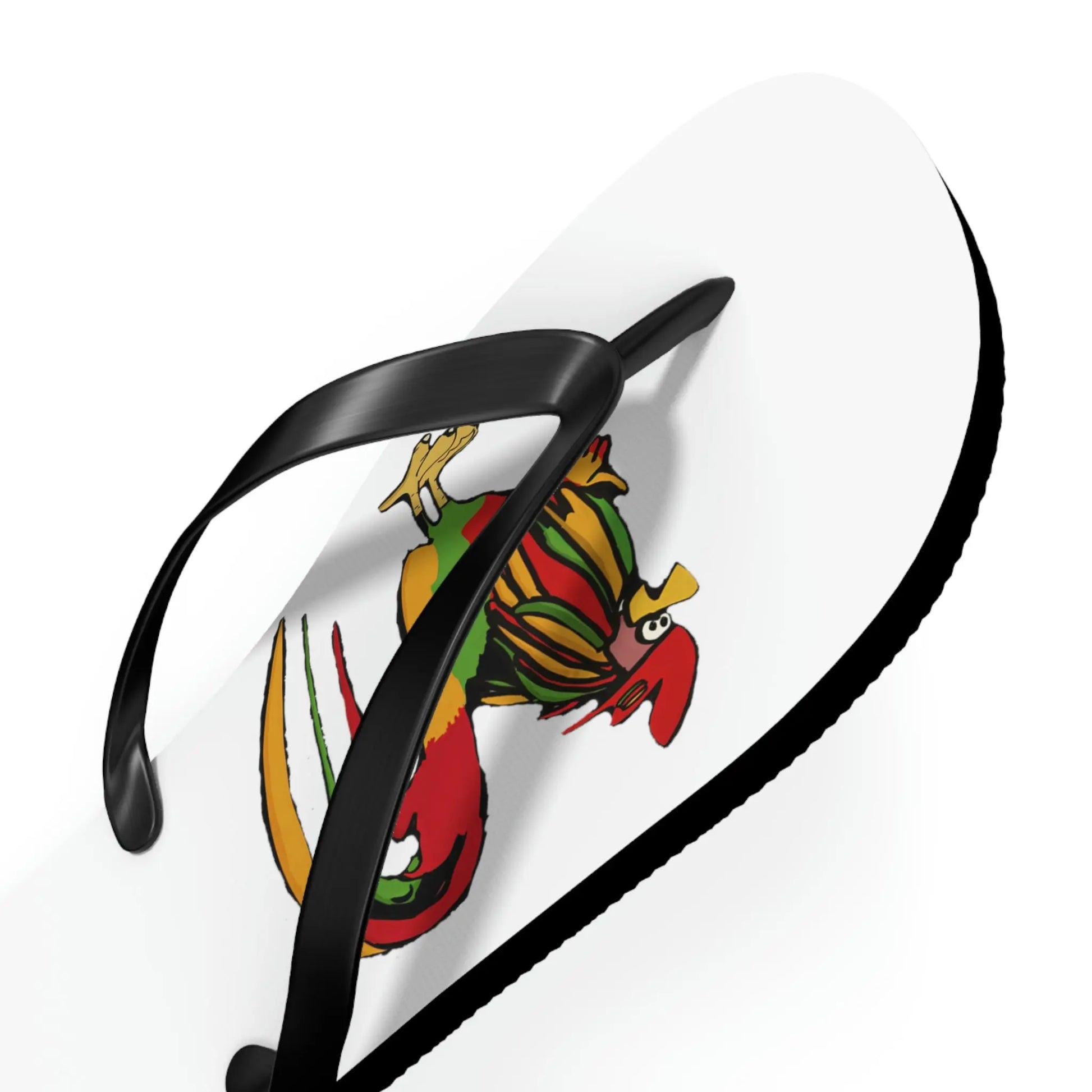 Rasta Rooster Slippas Printify
