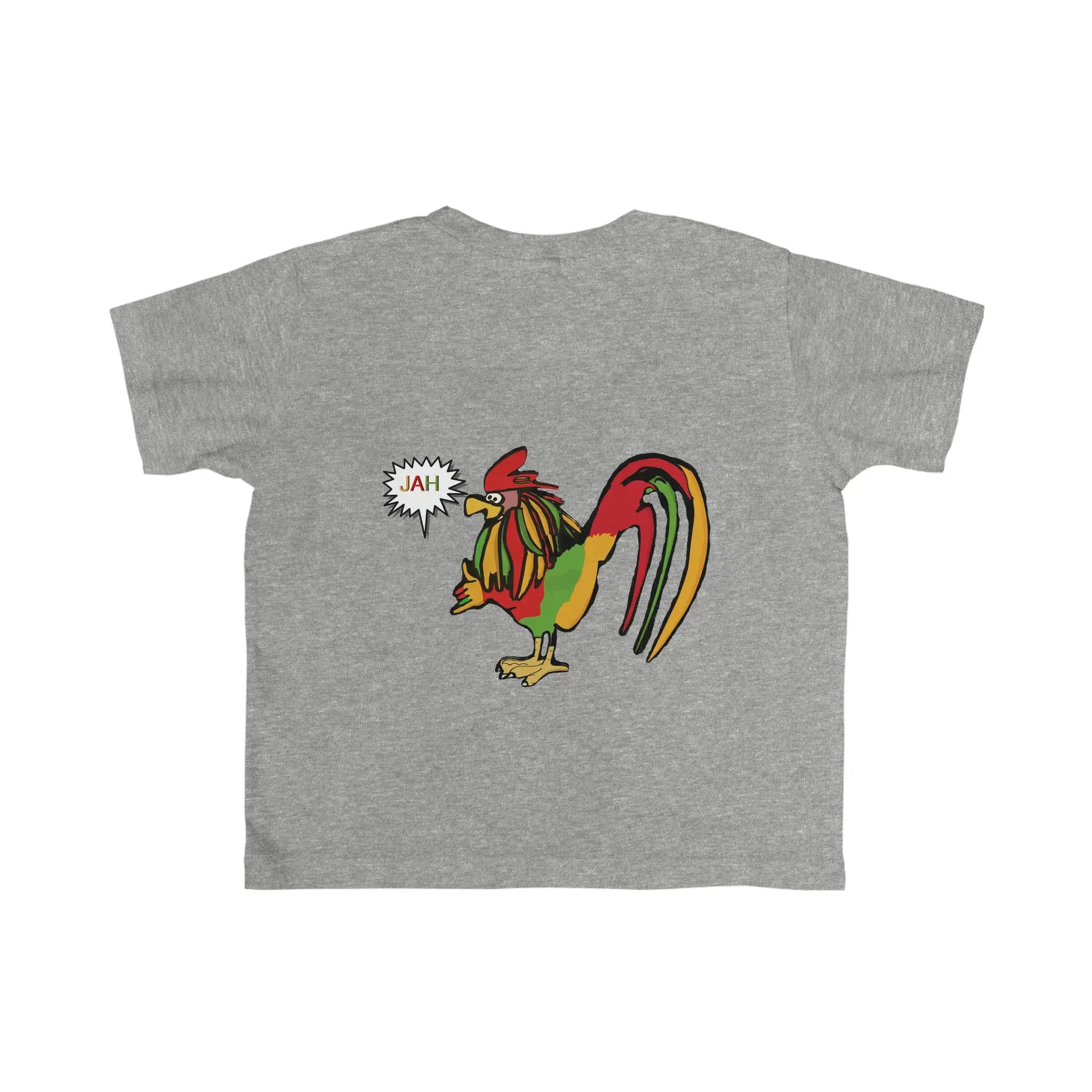 Kid's Rasta Rooster JAH Jersey Tee Printify